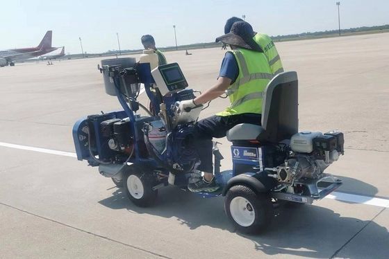 98:2 MMA+BPO 2K  Airless Spraying Line Striper Marking Machine- External Mixing