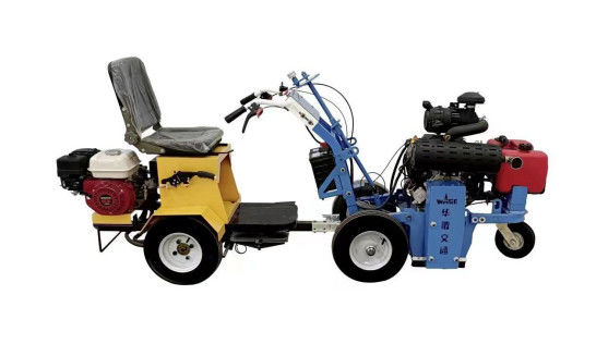HG 1025 Booster Pushing Gasoline Road Marking Removal Equipment