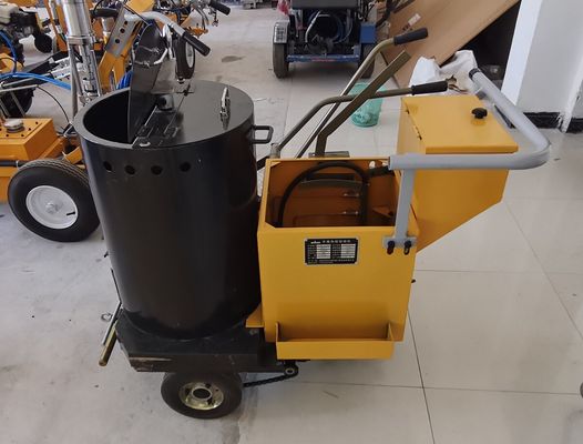 Hand Pushing Thermoplastic Road Line Marking machine 120kg Paint Tank