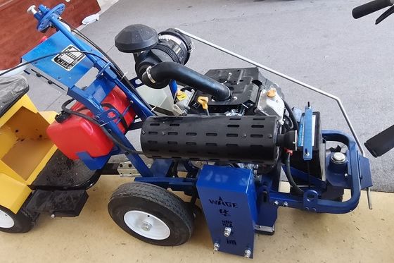 25P Gasoline Engine Road Marking Removal Machine Working Speed 0-6km/H