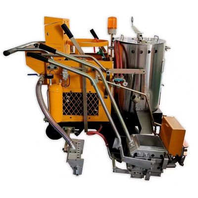 Thermoplastic Convex Line Pavement Striping Machine For Noise Line Marking