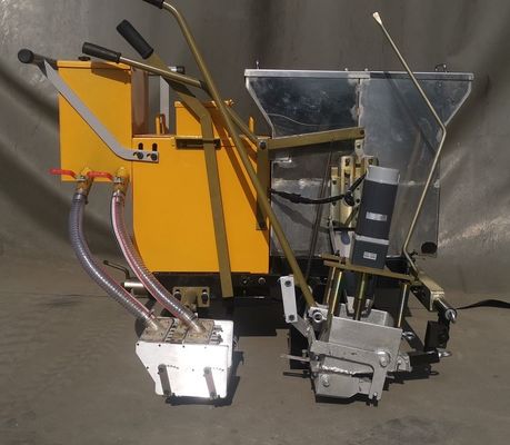Outdoor 2K Pushing Scraping Road Line Marking Machine Two Components