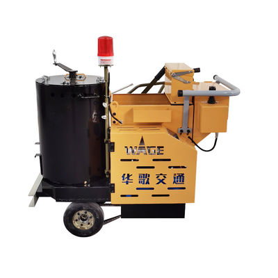 Battery Pushing Thermoplastic  Road Line Marking Machine For Convex Profile Line