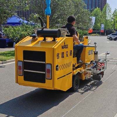 400kg Paint Tank Capacity Passenger Driving Thermoplastic Road Marking Truck for Road Construction