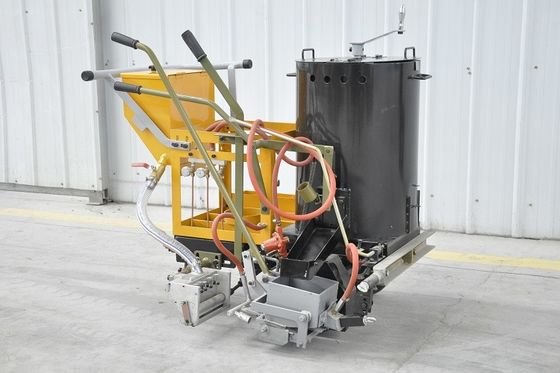 Hunds Pushing Thermoplastic Road Marking Machine 100- 500mm Width Line