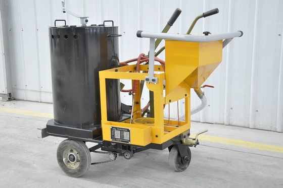 Hand Pushing Thermoplastic Road Marking Machine with 100-450mm Marking Width