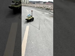 smart road line premarking robot machine